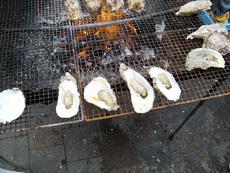 焼き牡蠣