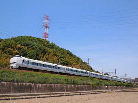 683系サンダーバード 東海道本線島本~高槻