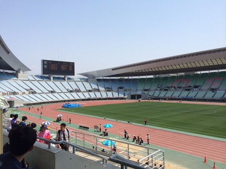 2014　長居陸上競技場