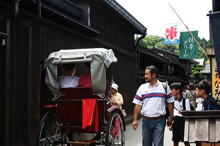 飛騨高山　人力車