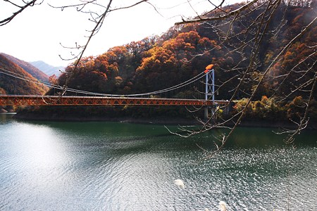 晩秋の九頭竜湖(5)　橋