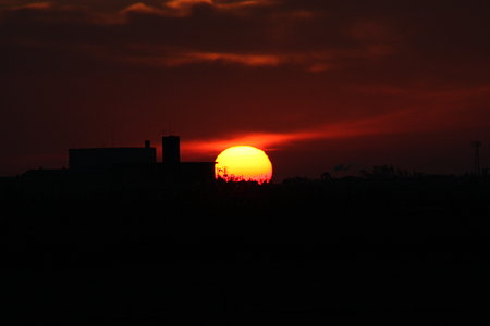 今日の夕日(2)