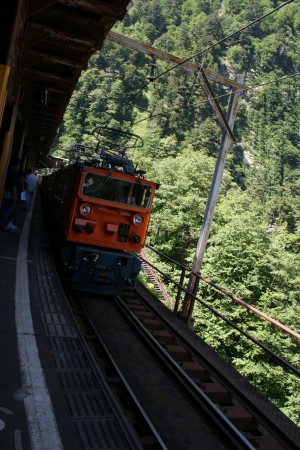 黒部峡谷鉄道・トロッコ電車