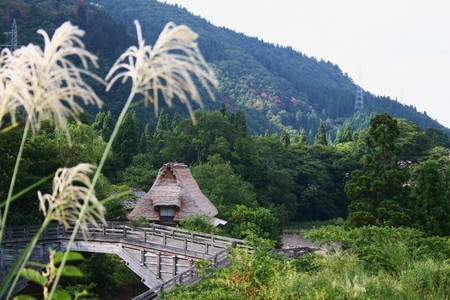 表家（県指定民俗文化財、昭和５８年移築復元）