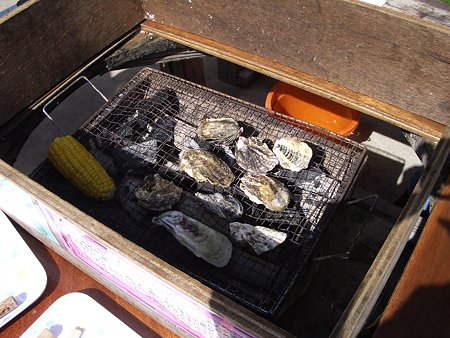 焼き牡蠣