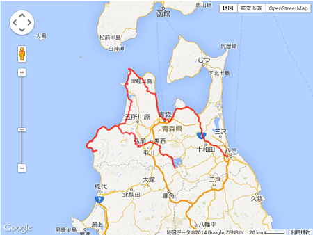 4日目 航跡