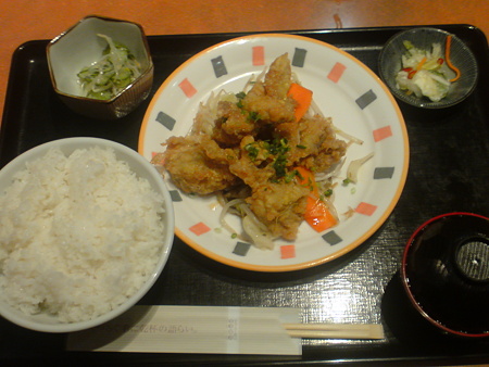 いろはにほへと 若鶏竜田揚げ定食