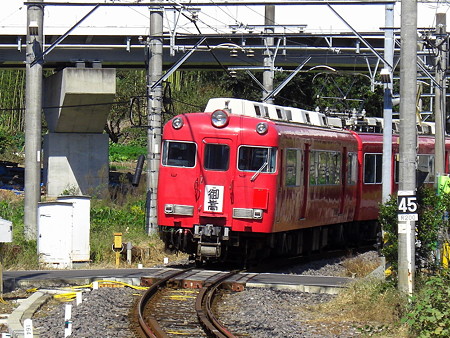 御嵩駅　入線