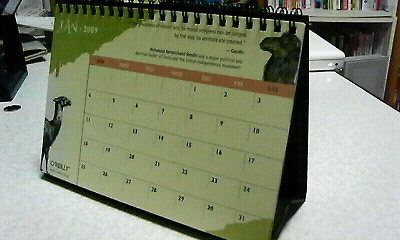 オライリー2009 カレンダー2