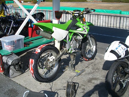 KX85モタード生駒20080106 001