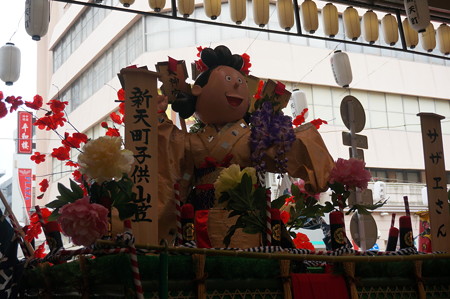 15 2014年 博多祇園山笠 子供山笠 サザエさん 新天町 (3)