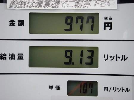 昨日の使用量