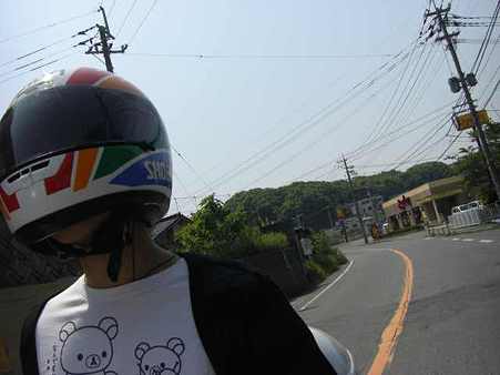曽根槻田線を通って