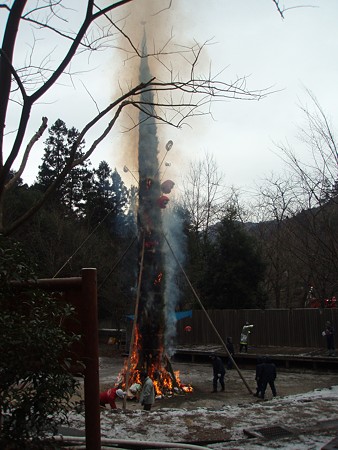 どんど燃える