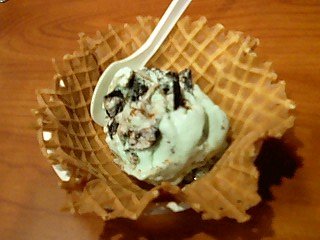 「 COLD STONE CREAMERY 」 の 「 クッキーミンスタ 」