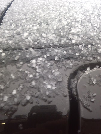 初雪！