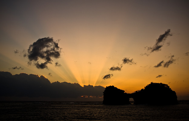 円月島