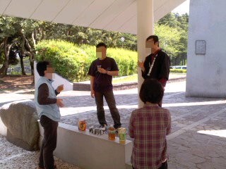 直会(4月26日、神奈川縣護國神社)