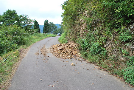 冠山林道 岐阜側