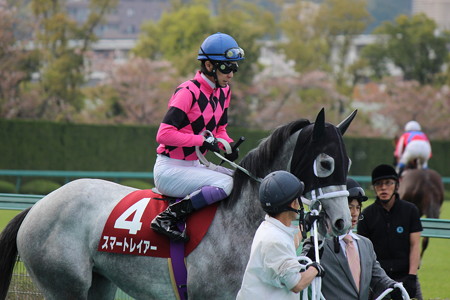 本馬場入りするスマートレイアーその2@阪神牝馬S